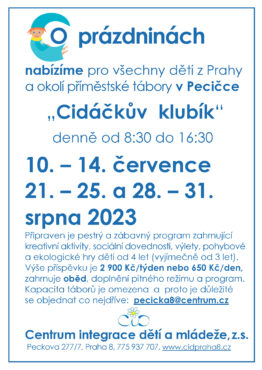 Letní příměstské tábory 2023