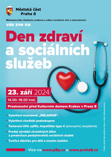 Den zdraví a sociálních služeb 23.9.2024  14-18 hod.