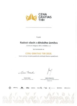 Nominace Gratias Tibi_2018